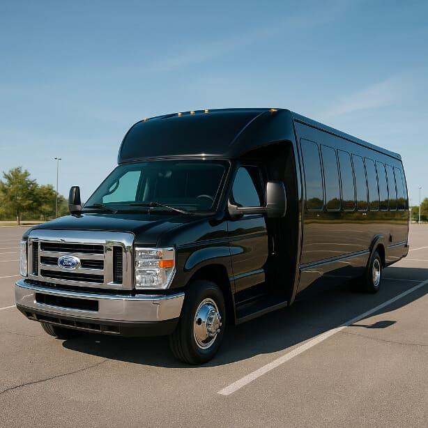 Charter Bus Rental Bossier City 18 Passenger Minibus