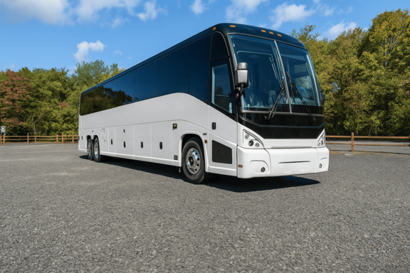 Charter Bus Rental Bossier City 56 Passenger Charter Bus
